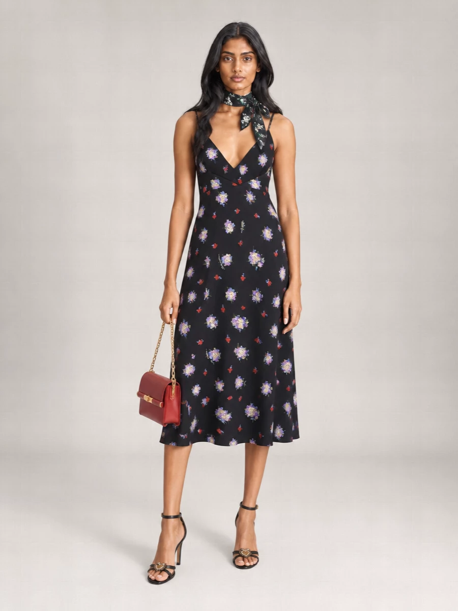 Dolce&Gabbana Silk Midi Dress