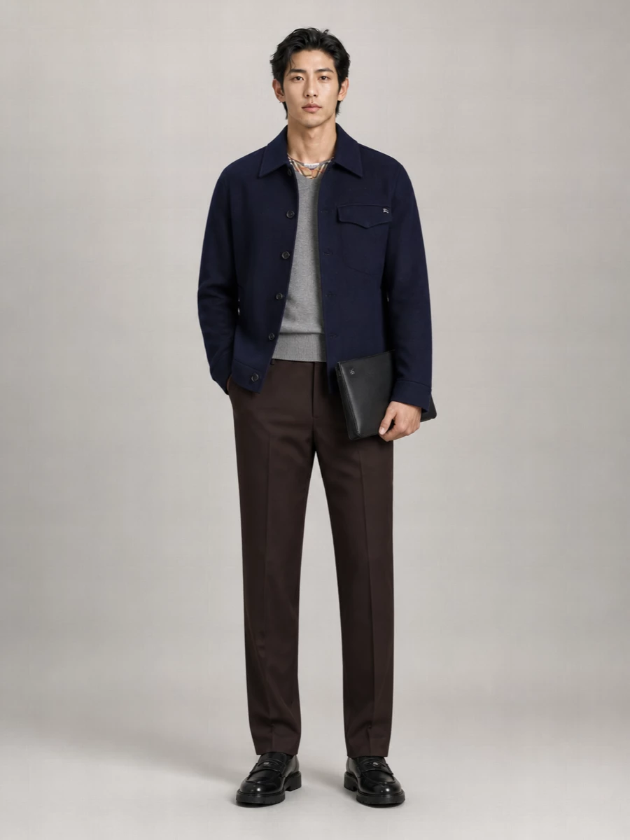 Burberry Single-Breasted Coat