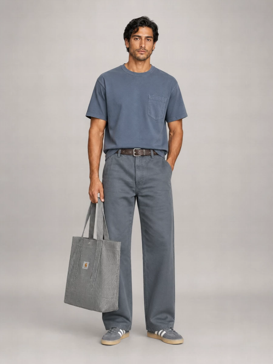Carhartt Wip Canvas Wide-Leg Trousers