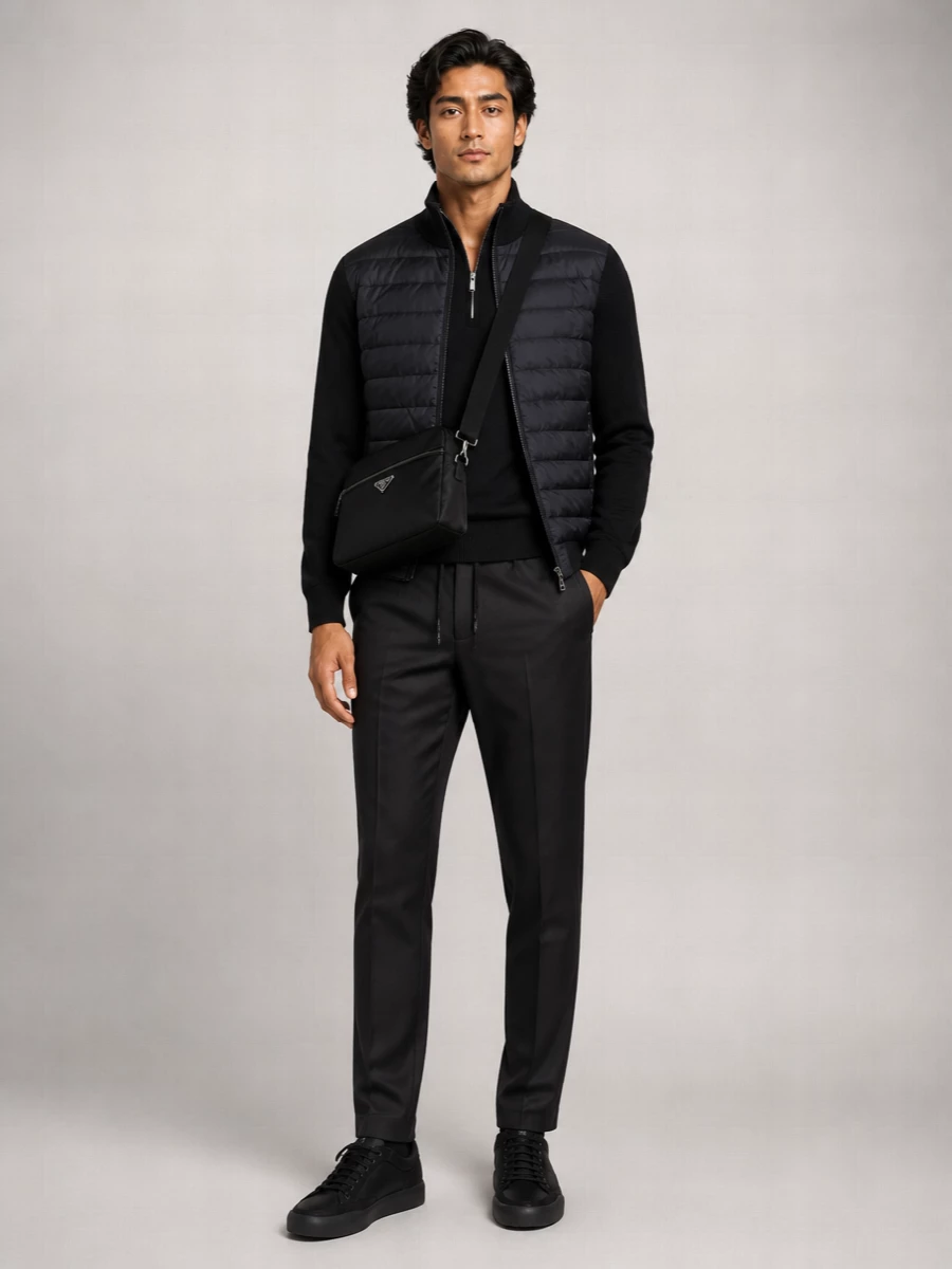 Prada Recycled Polyamide Shoulder Bag