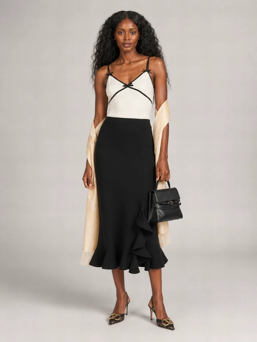 Moschino Crepe Camisole Top
