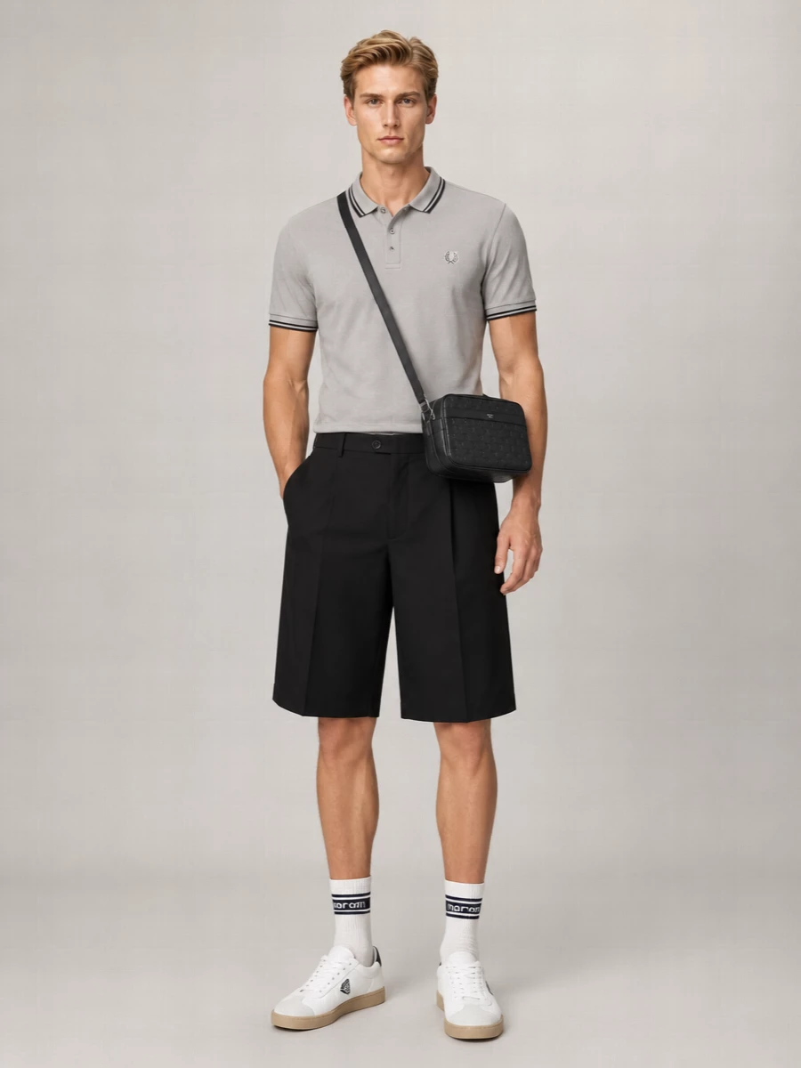 Comme Des Garçons Cotton Polo Shirt