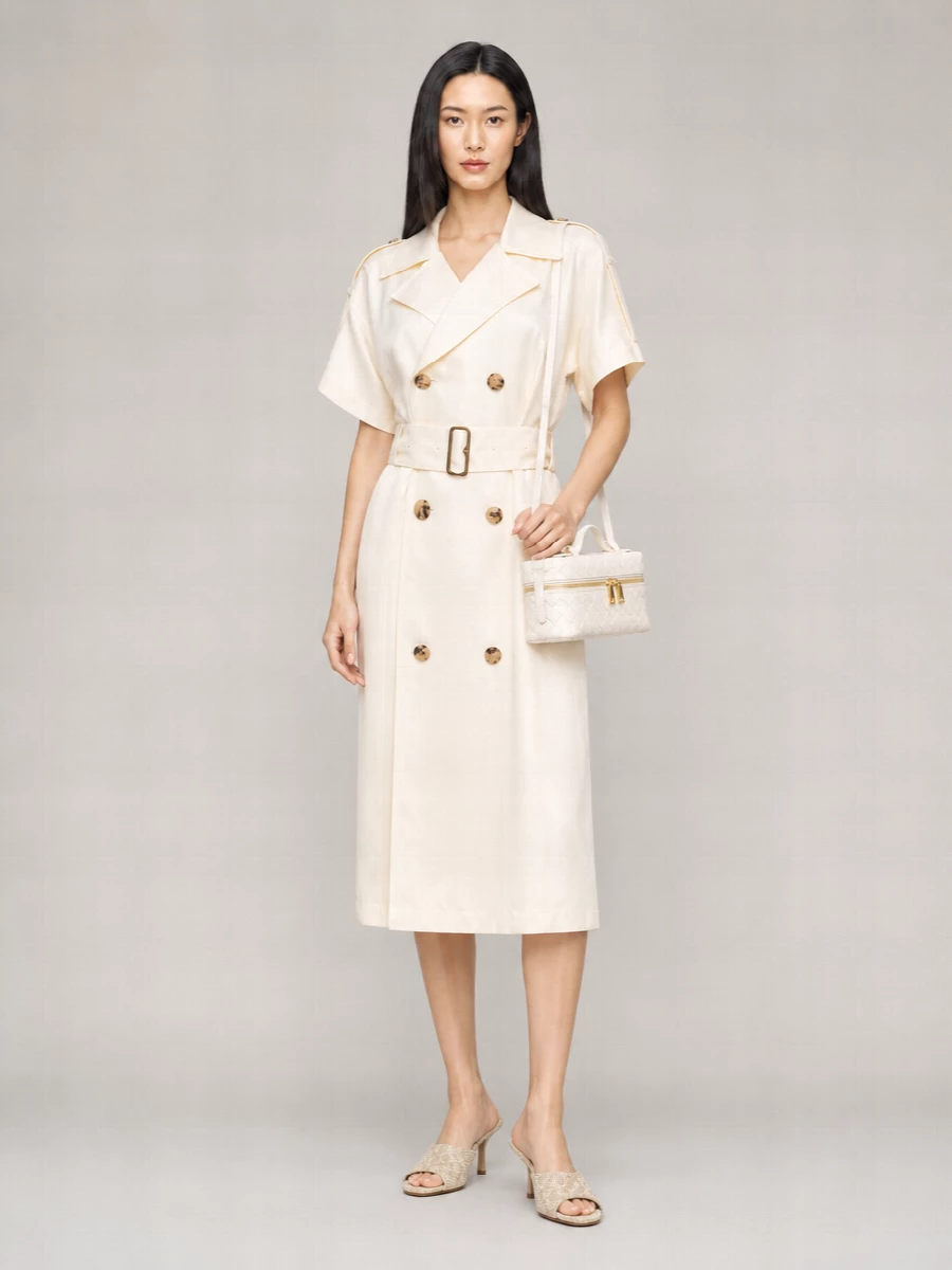 Burberry Viscose Midi Dress