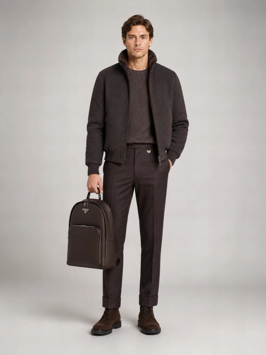 Moorer Cashmere Padded Coat
