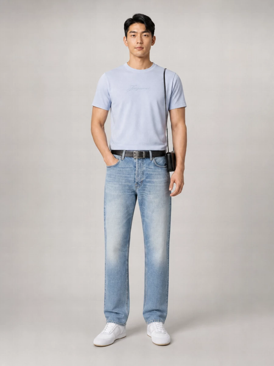Haikure Denim Straight-Leg Jeans