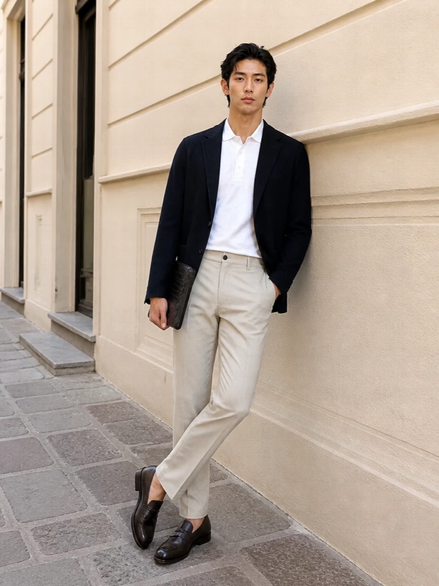 Circolo blazer pt torino trousers loafers