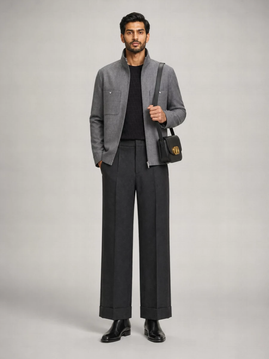 Valentino Wool Shirt Jacket