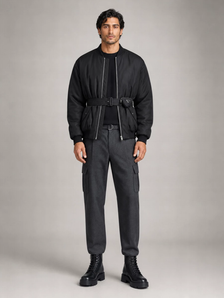 Prada Recycled Nylon Padded Jacket