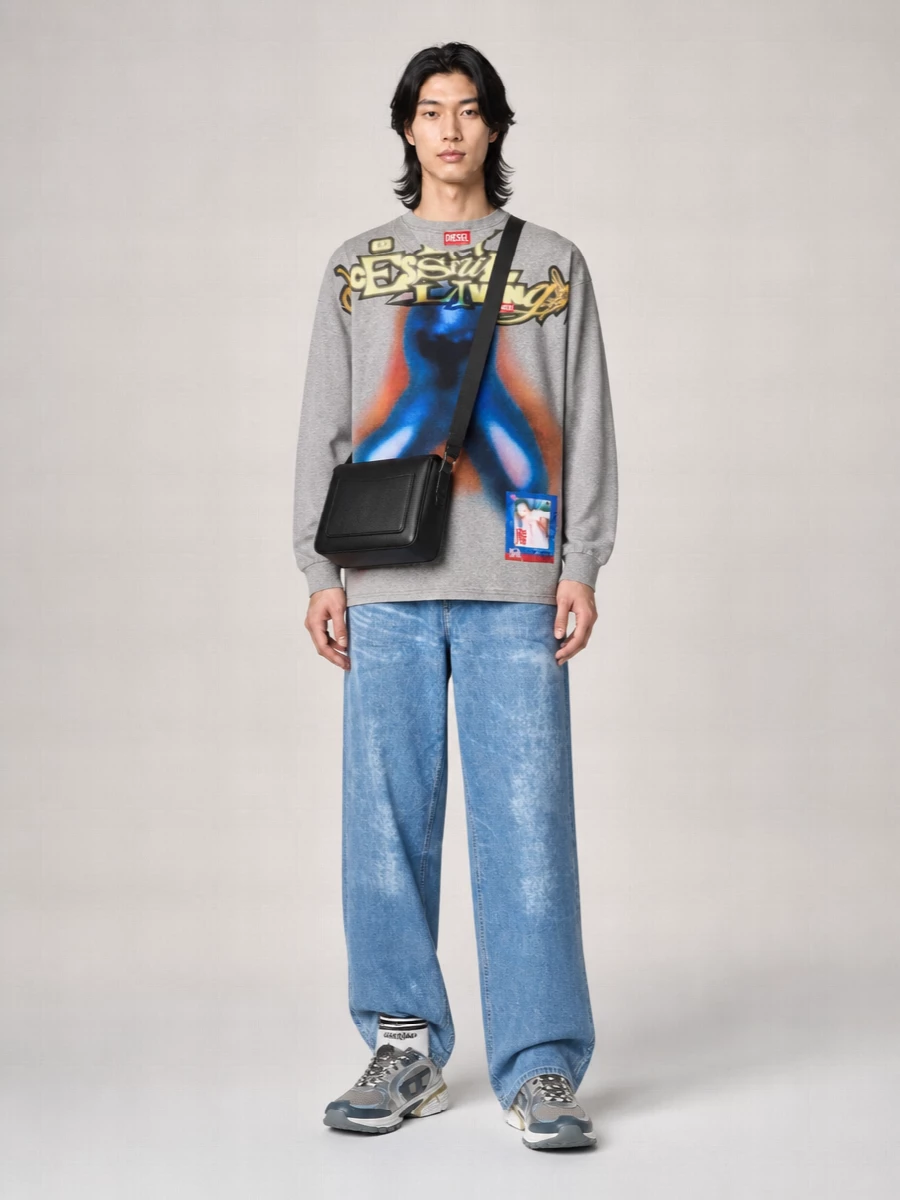 Diesel Long-Sleeve T-Shirt