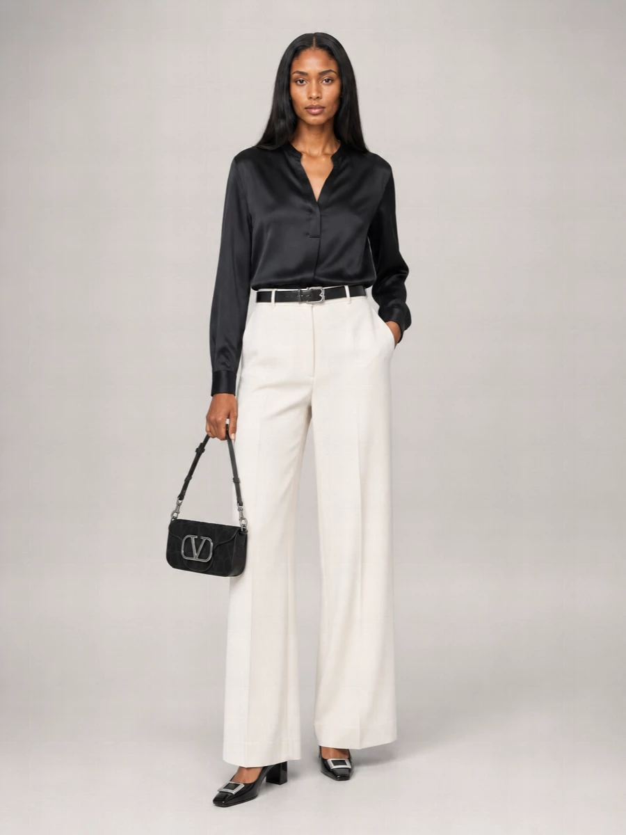 Vince Silk Blouse