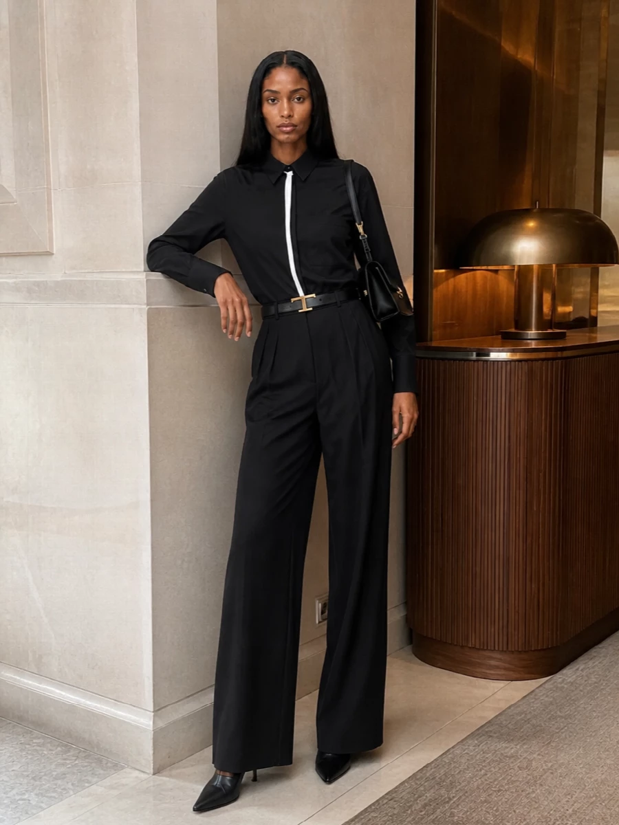 Frankie shop trousers sportmax shirt aeyde boots
