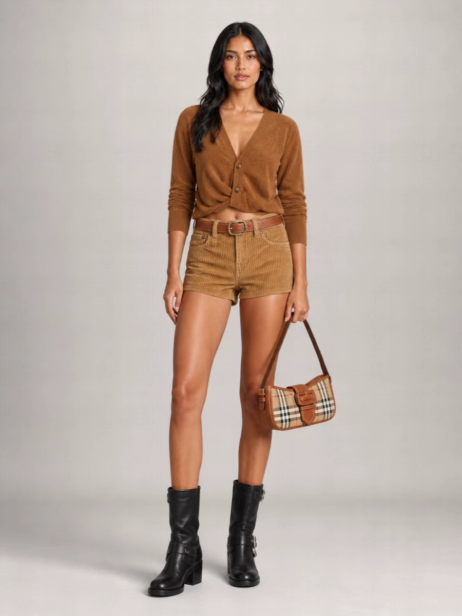 R13 Corduroy Shorts