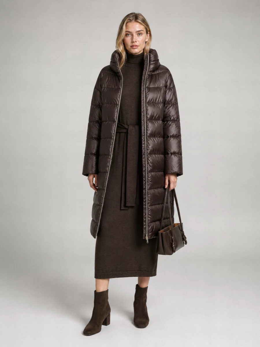 Herno Long Quilted Padded Jacket