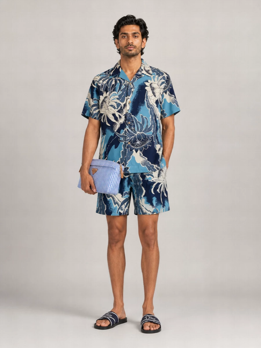 Jw Anderson Printed Swimming Shorts