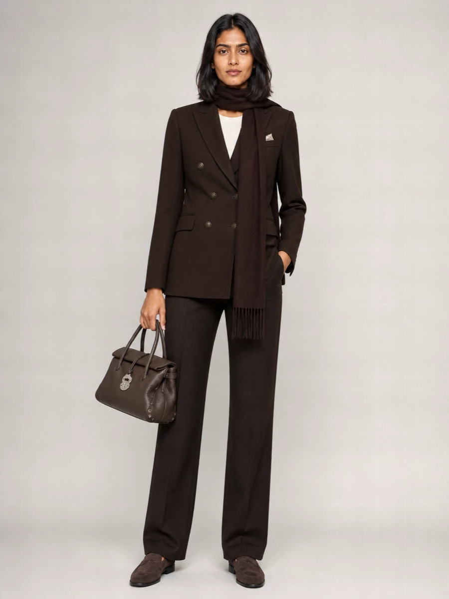 Zanellato Leather Stud-Embellished Shoulder Bag