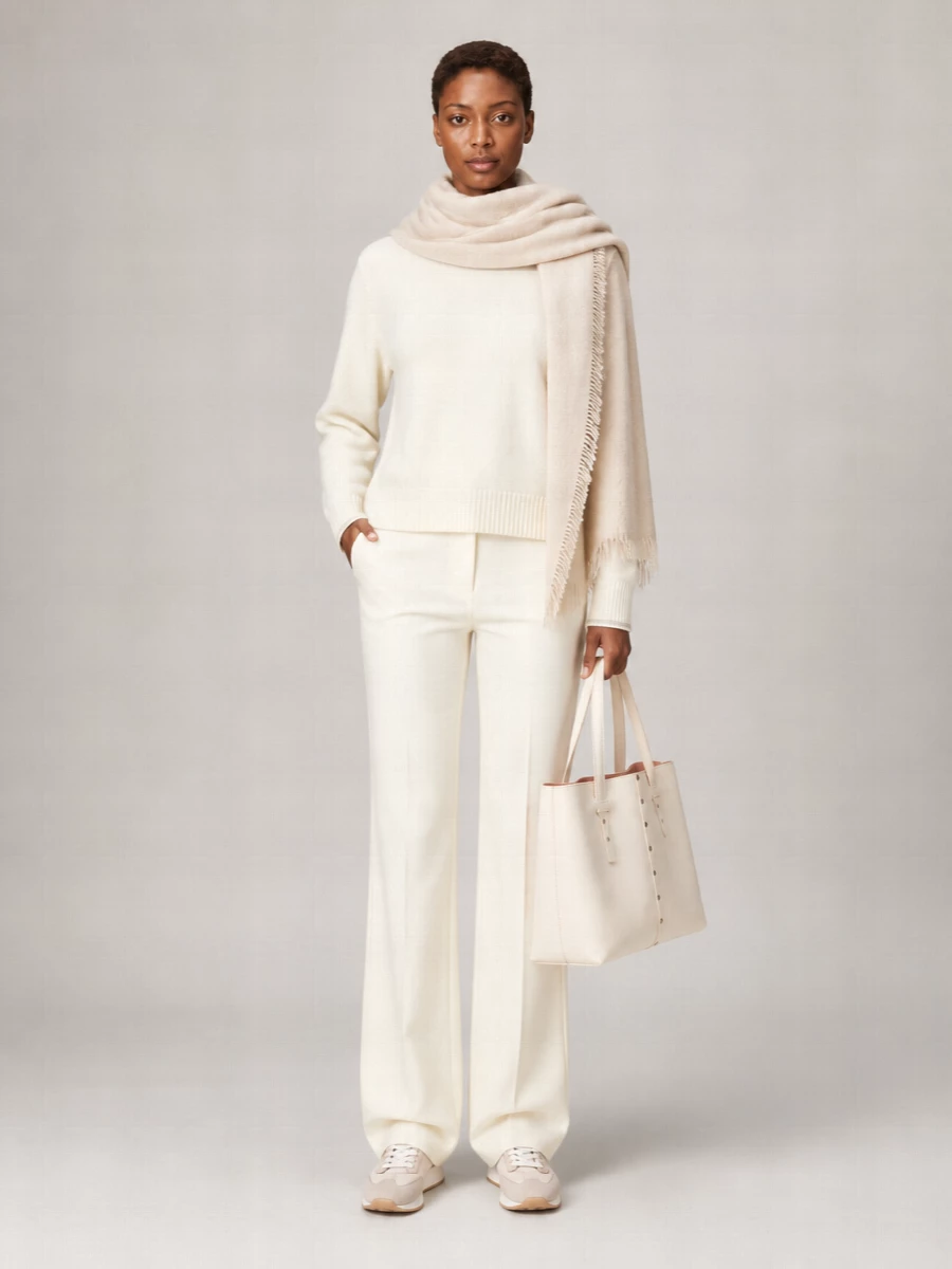 Fabiana Filippi Wool Silk Cashmere Sweatshirt
