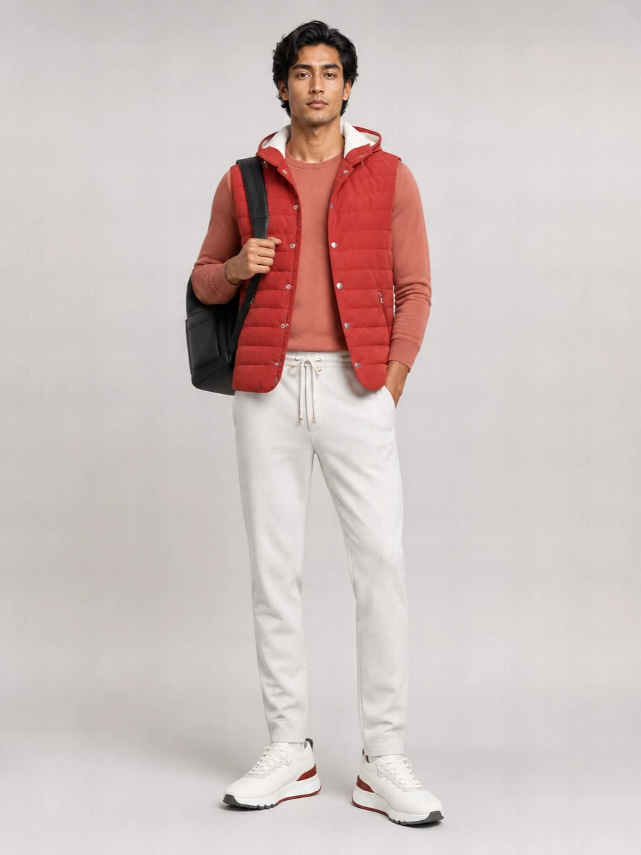 Brunello Cucinelli Knit Low-Top Sneakers