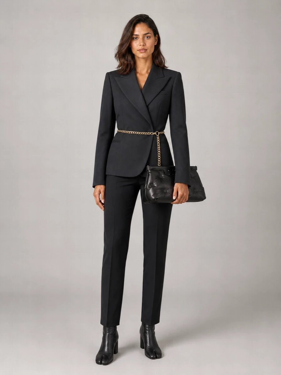 Maison Margiela Wool Straight-Leg Trousers