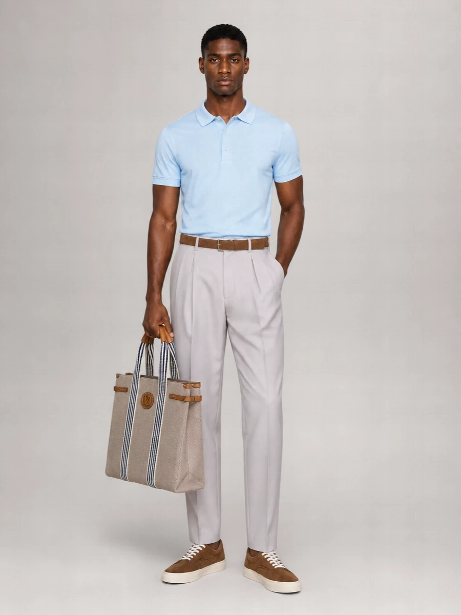 Tom Ford Lyocell Piqué Short-Sleeve Polo Shirt