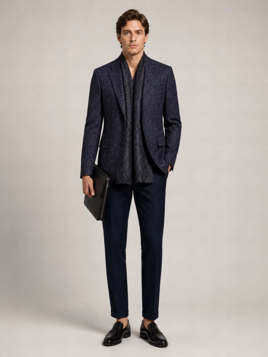 Paul Smith Wool Single-Breasted Suit Jacket
