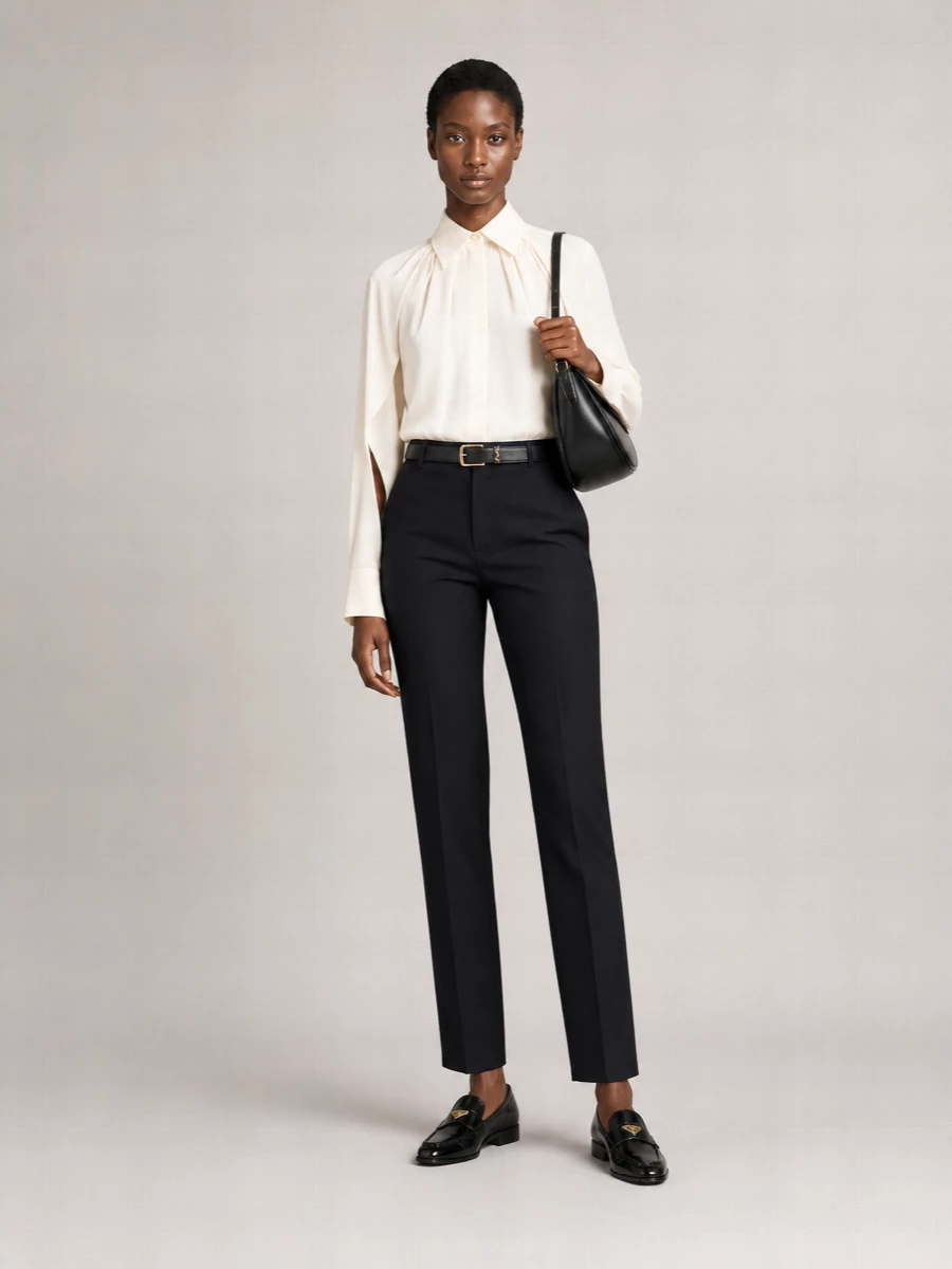 Max Mara Wool Tailored Trousers