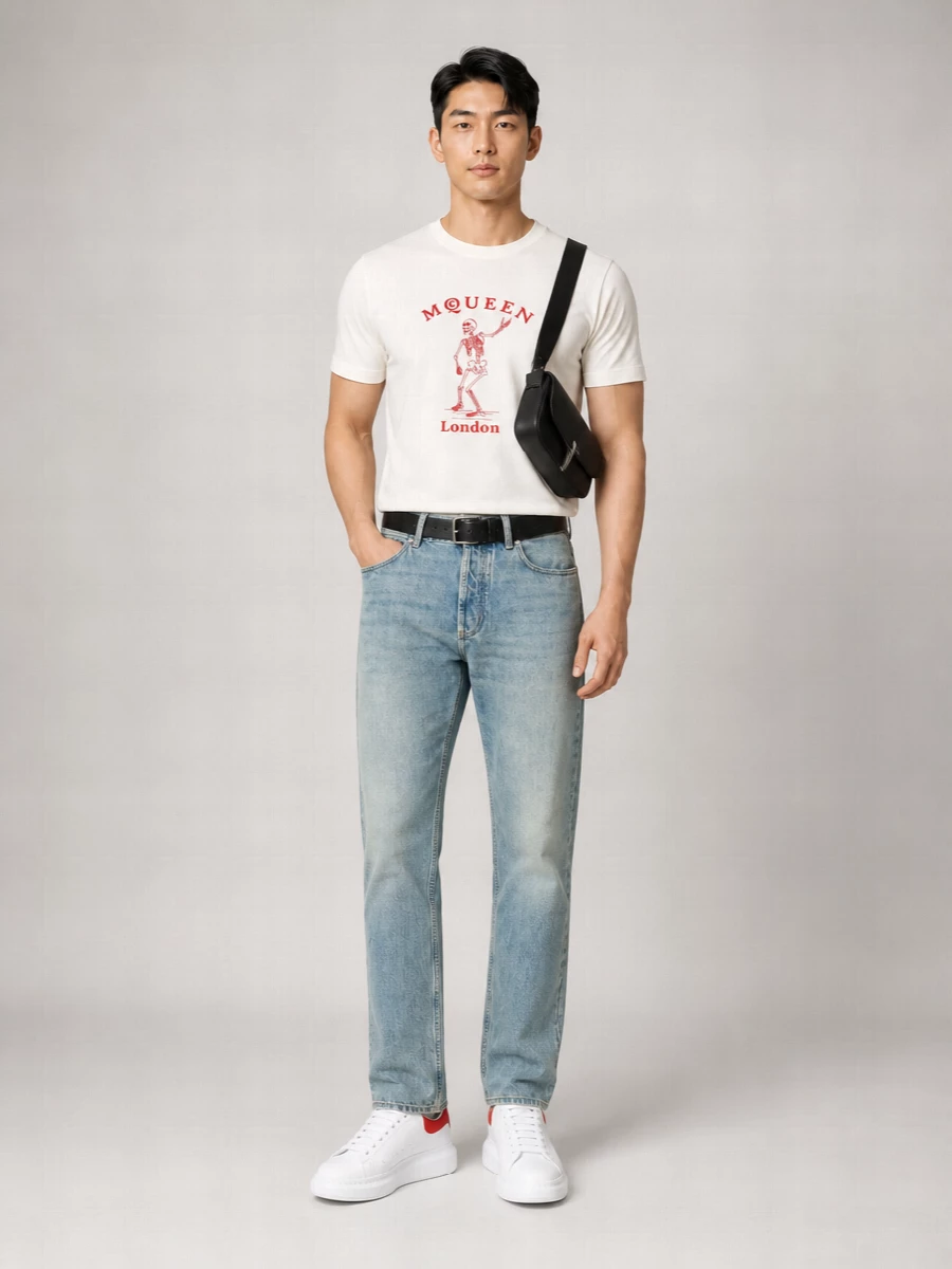 Alexander Mcqueen Printed T-Shirt