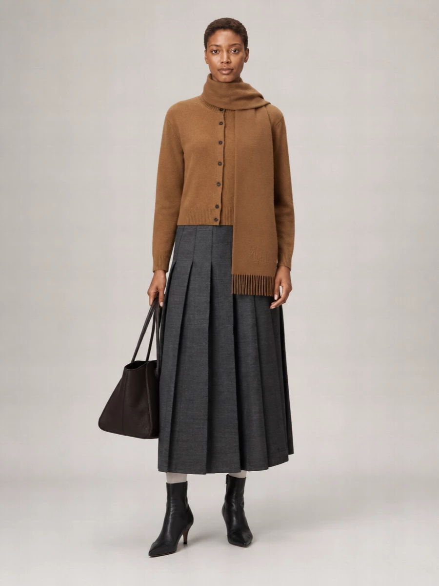 The Row Calfskin Leather Marlo 12 Tote Bag