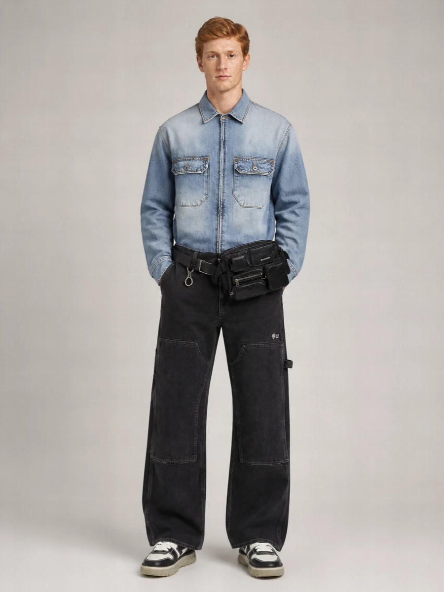 Balenciaga Leather Belt Bag