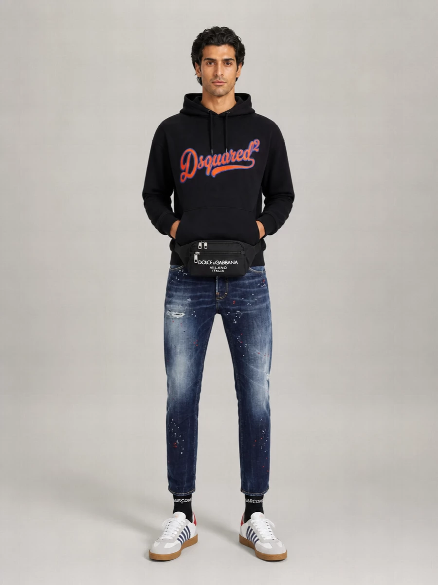 Dsquared2 Cotton Hoodie