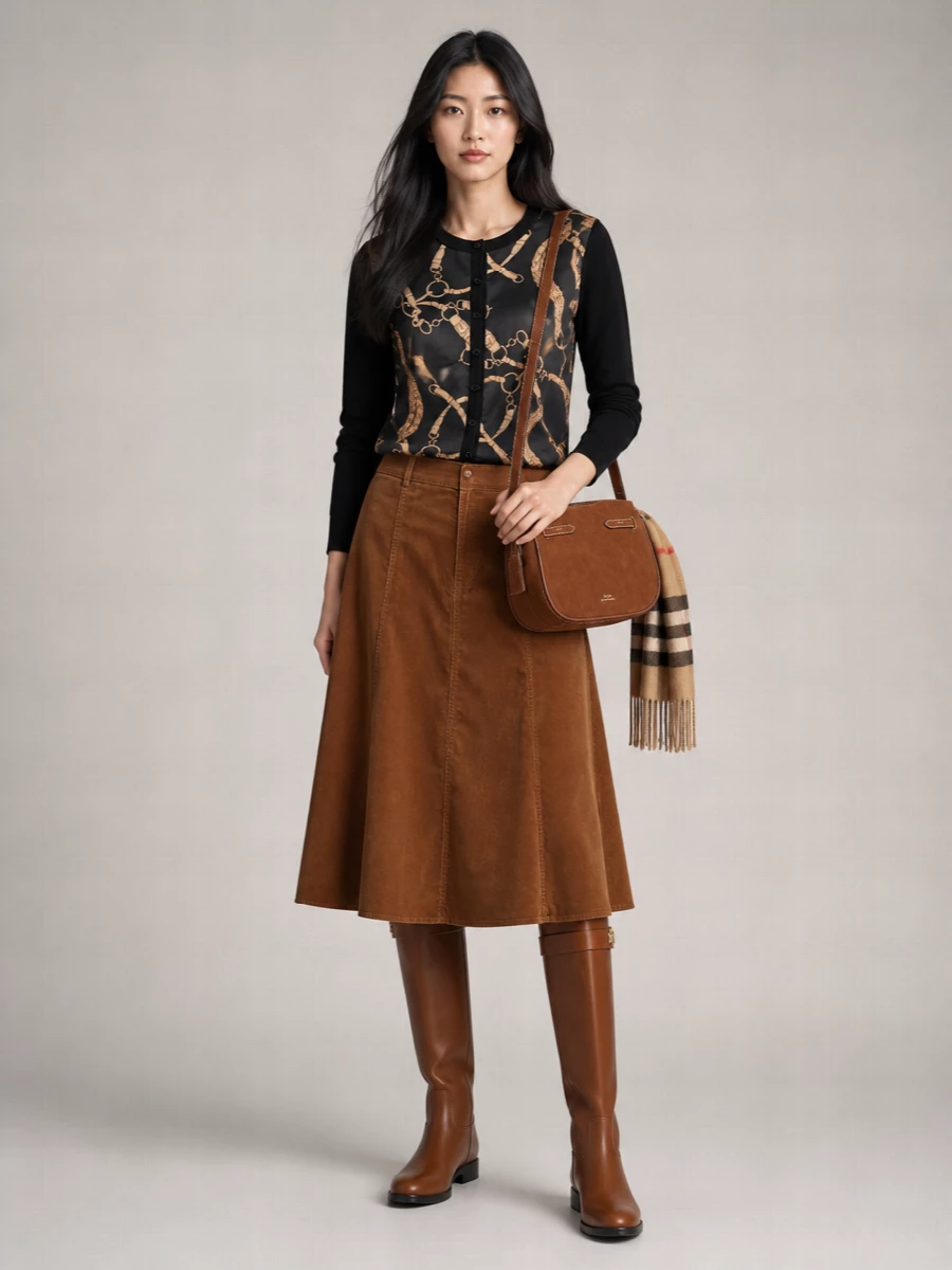 Ralph Lauren Leather Shoulder Bag