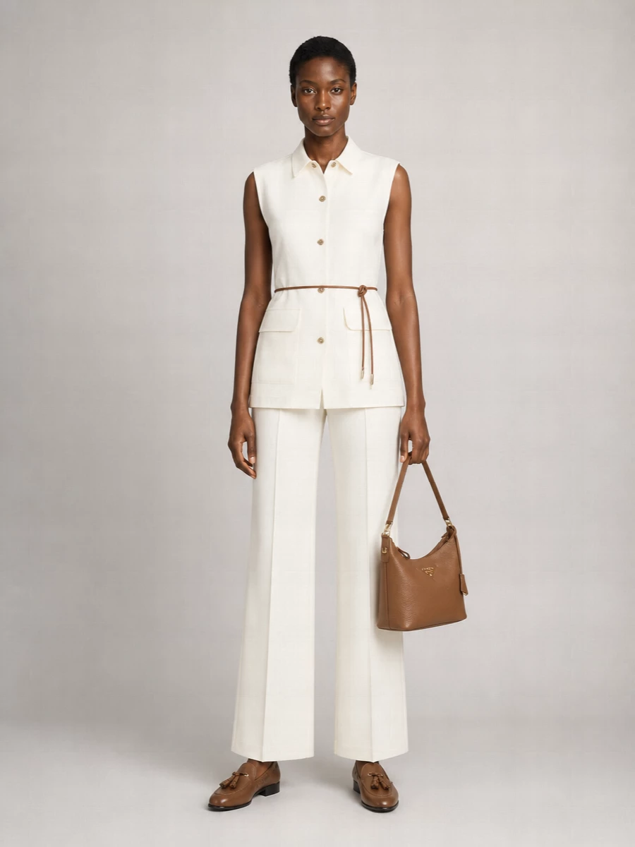 Prada Leather Shoulder Bag