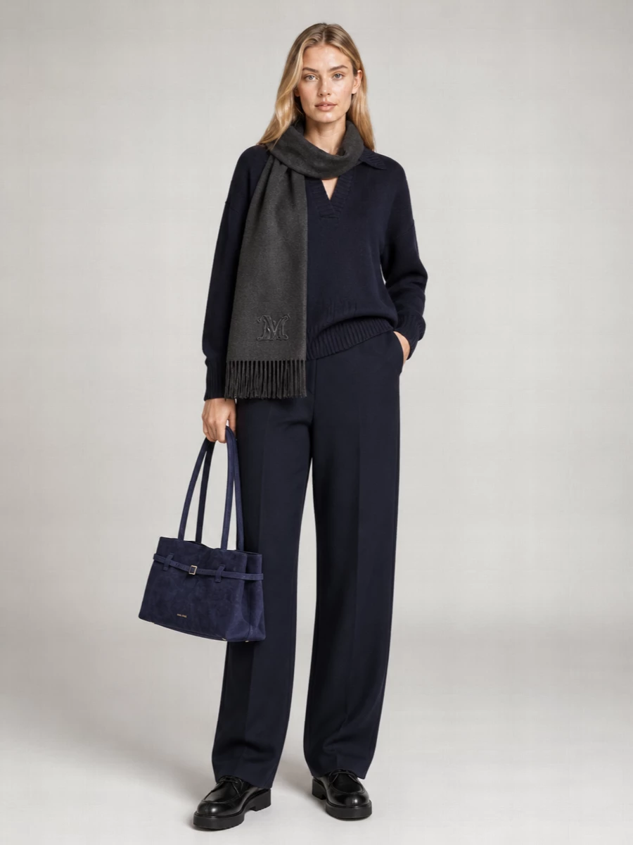 Manu Atelier Leather Shoulder Bag
