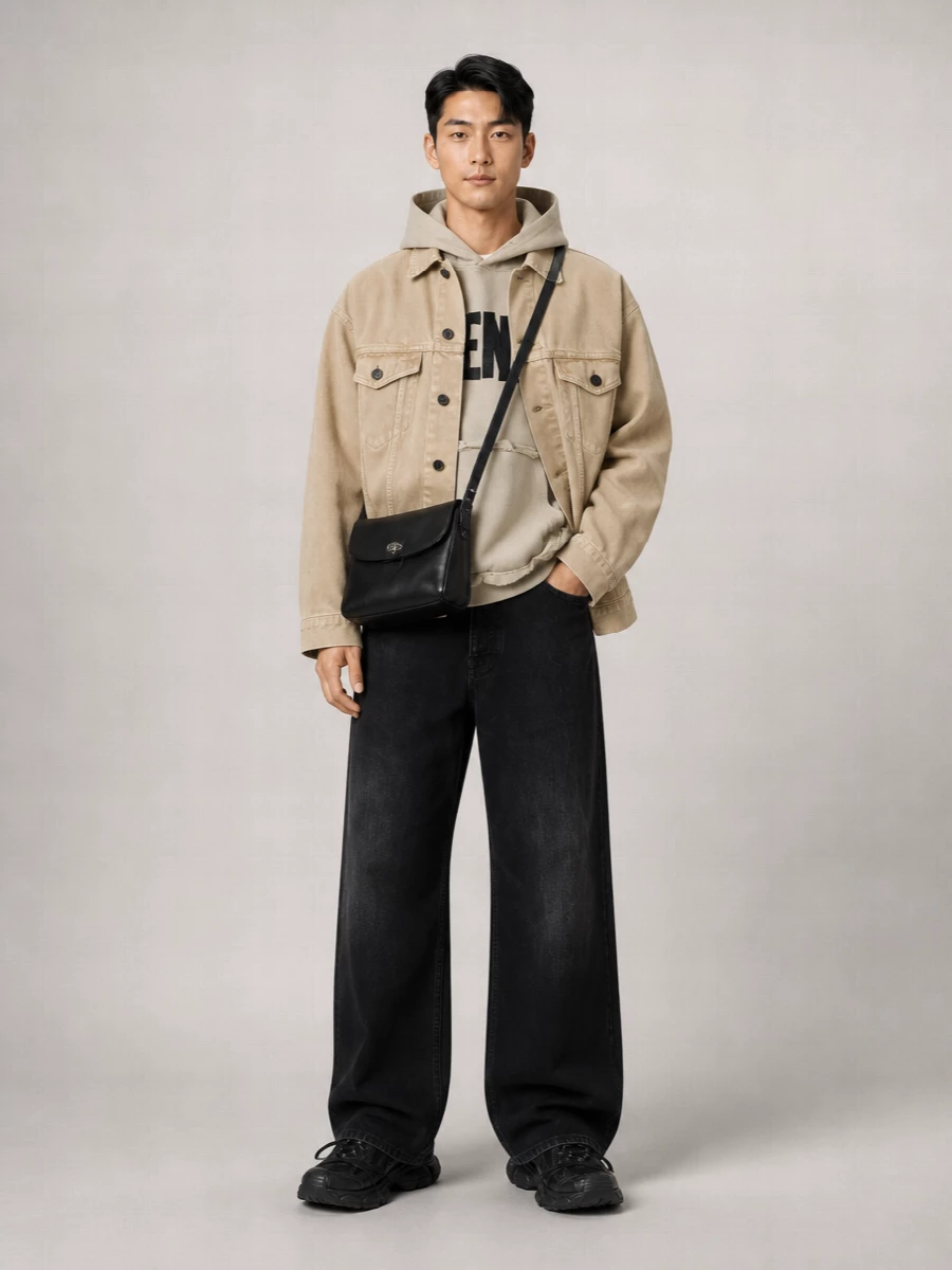 Balenciaga Oversized Denim Jacket