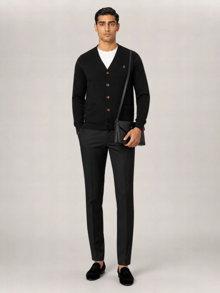 Giorgio Armani Velvet Loafers