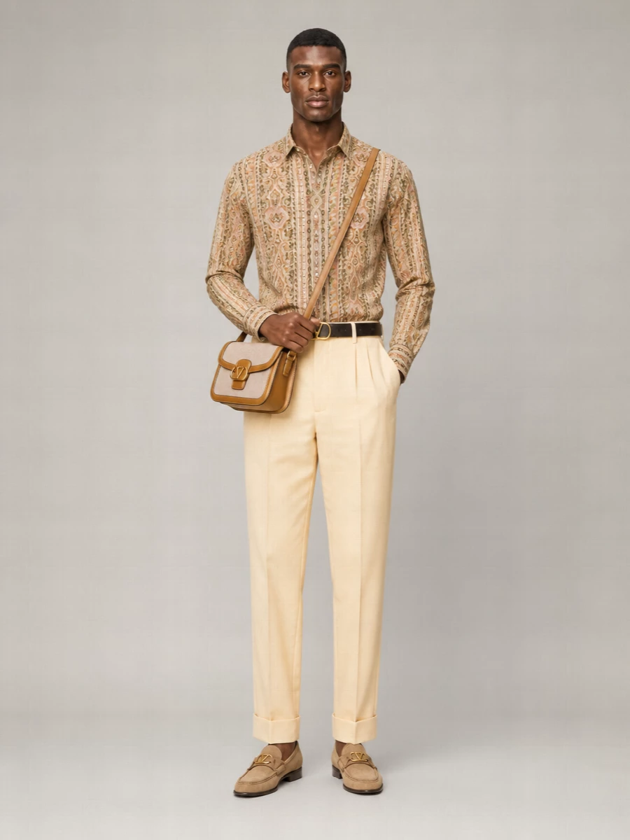 Valentino Garavani Printed Cotton Shirt