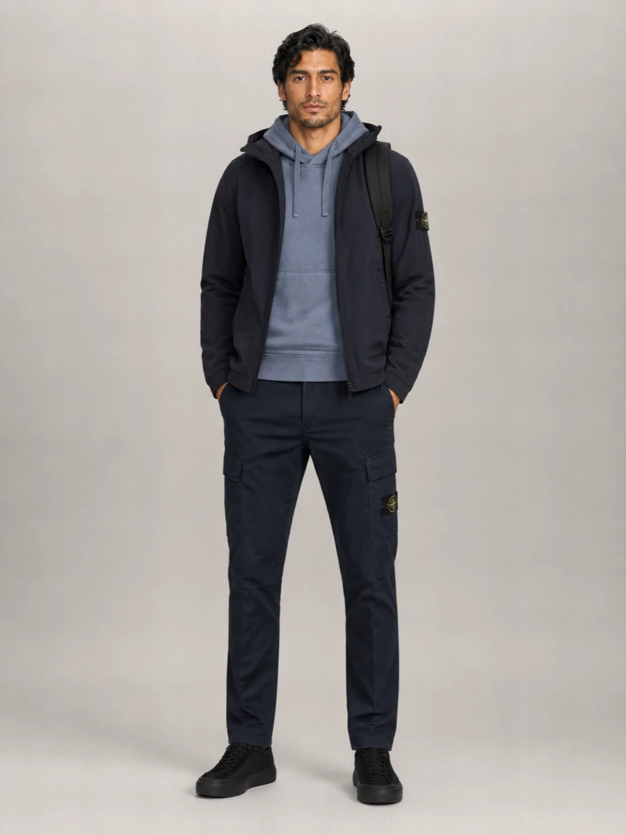 Stone Island Hooded Regular-Fit Jacket
