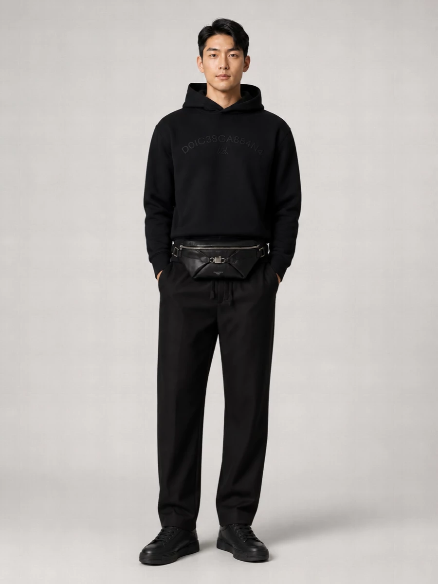 Dolce&Gabbana Cotton Oversized Hoodie