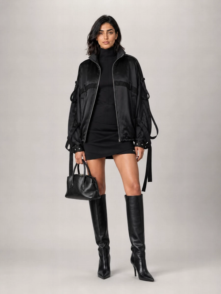 The Attico fitted jacket