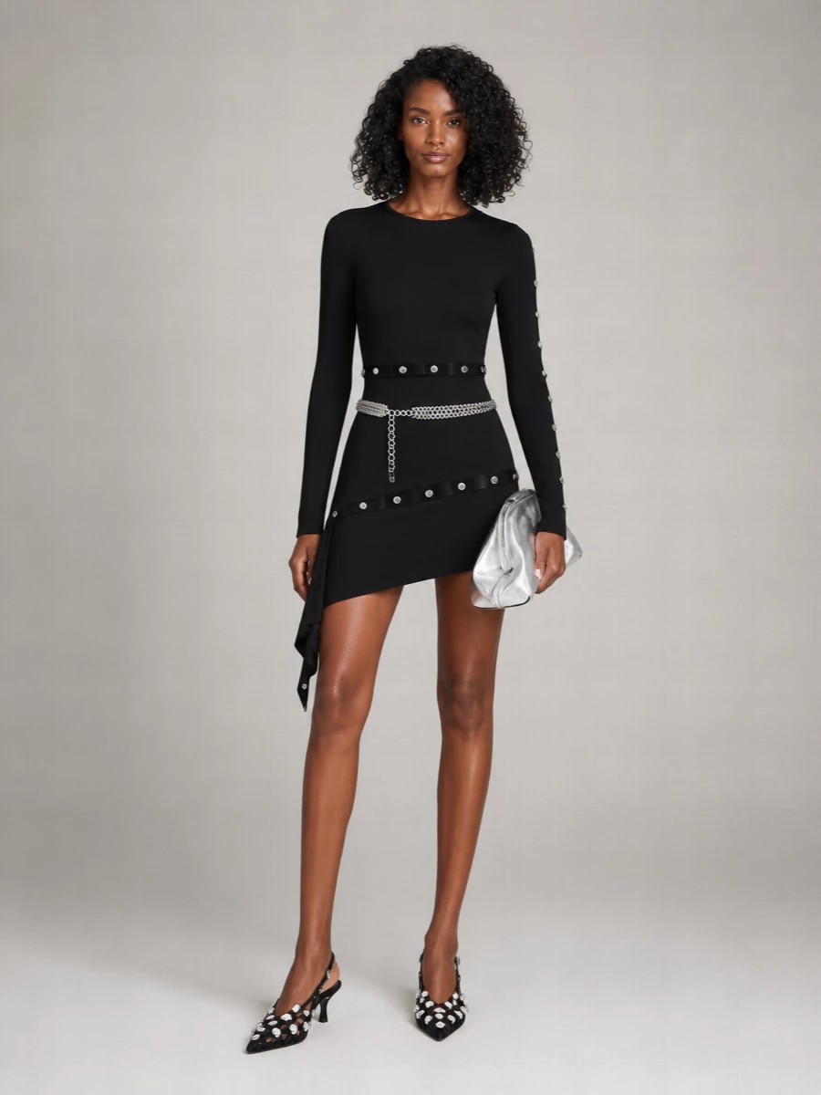The Attico Knee-Length Dress