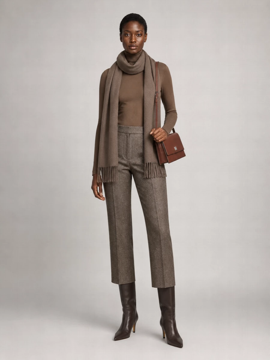 Max Mara virgin wool turtleneck sweater