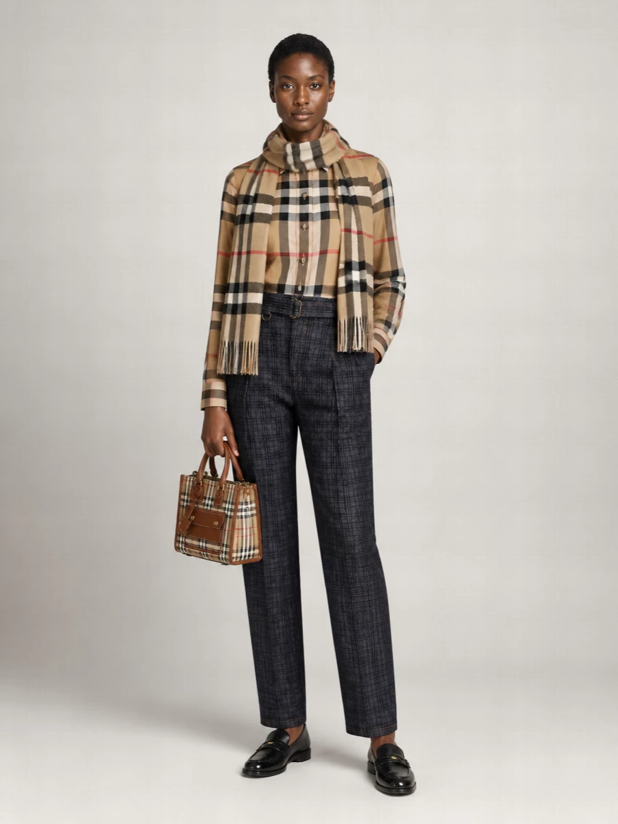 Burberry Embroidered Cotton Short-Sleeve Shirt