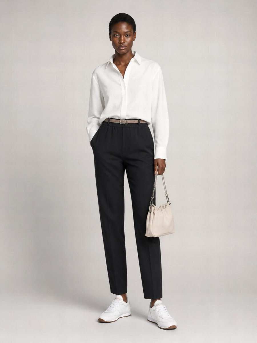 Brunello Cucinelli Wide-Leg Trousers