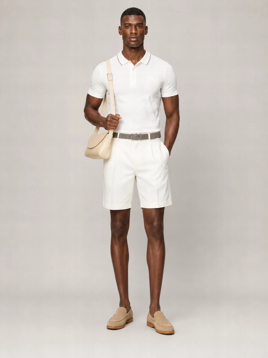 Boss Cotton Bermuda Shorts