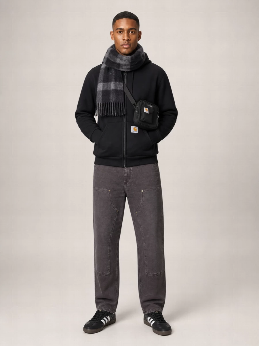 Carhartt Wip hooded zip-up jacket