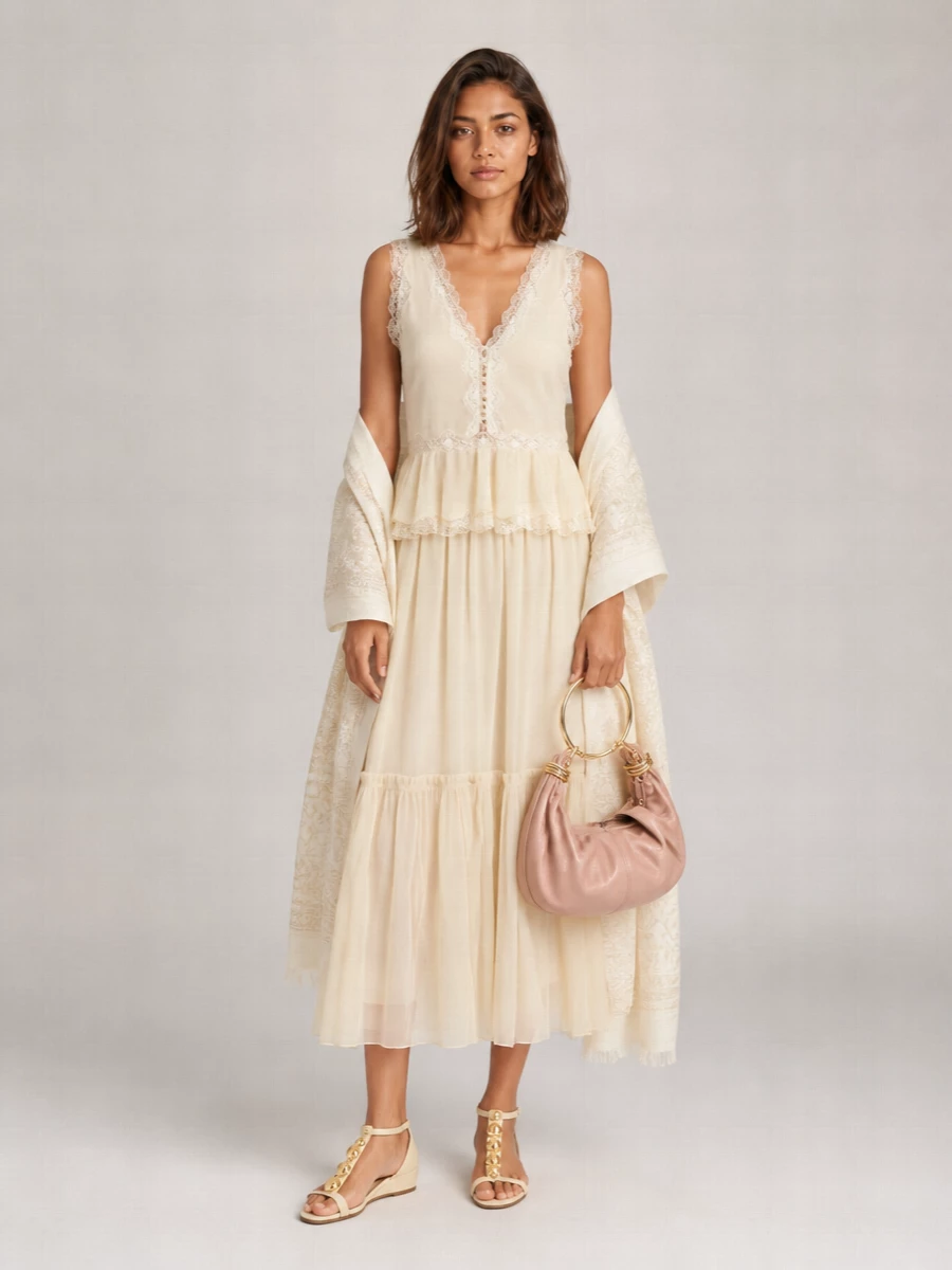 Chloé Leather Cleia Ballerinas