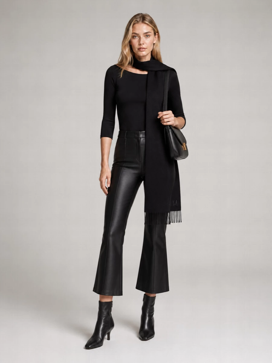 Wolford Long-Sleeve Crewneck Top
