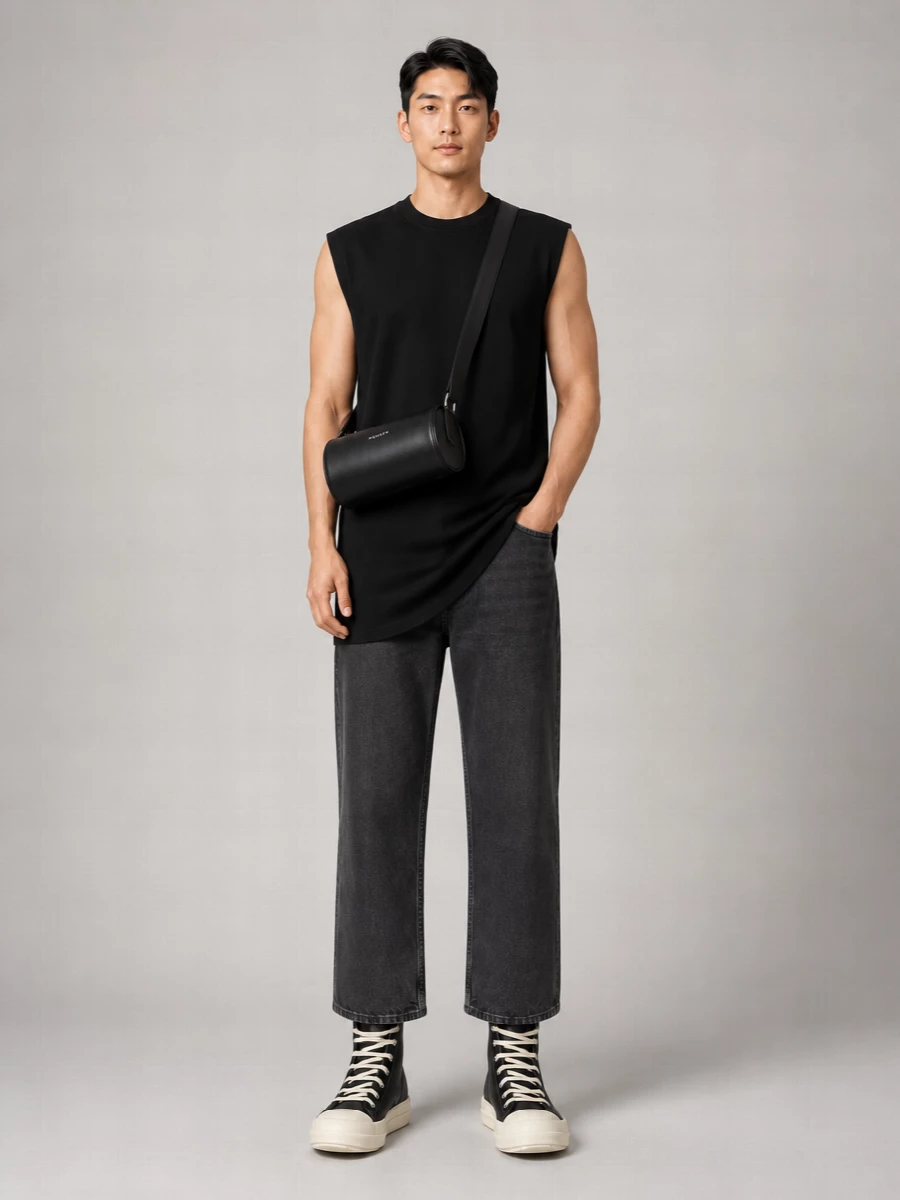 Rick Owens Sleeveless Cotton Top
