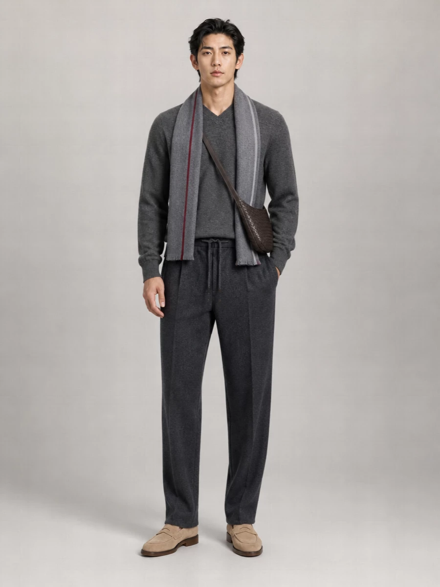 Brunello Cucinelli Cashmere V-Neck Regular-Fit Sweater