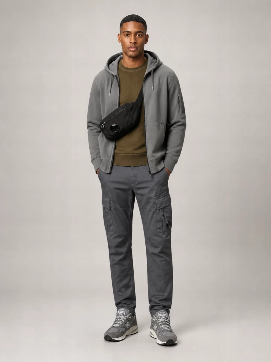C.p. Company Cotton Zip Hoodie