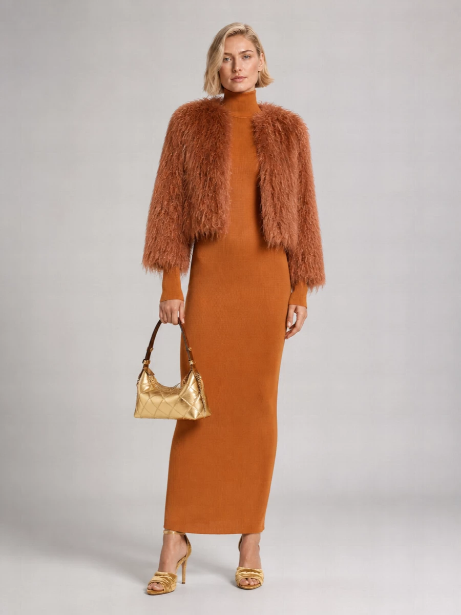 Tory Burch Eleanor Lamb Leather Shoulder Bag